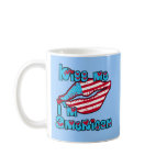 Kiss Me I'm American Products mugs