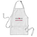 Kiss Me I'm an ESTATE AGENT aprons