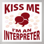 Kiss Me I'm An Interpreter posters