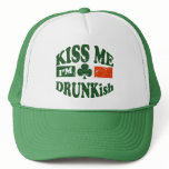 Kiss Me Im Drunkish hats