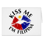 Kiss Me I'm Filipina cards