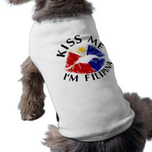 Kiss Me I'm Filipina Doggie Tee