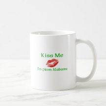 Kiss Me I'm from Alabama Mugs