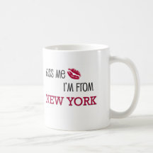 Kiss Me I'm From NEW YORK Coffee Mug