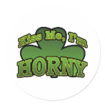 Kiss Me I'm Horny Sticker