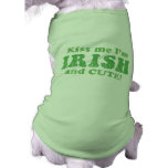 Kiss Me I'm Irish and Cute! pet clothing