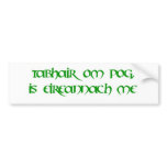 Kiss me, I'm Irish! bumper stickers