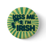 Kiss me I'm Irish buttons