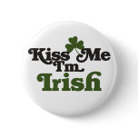 Kiss me Im Irish buttons