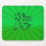 KISS ME I'M IRISH by SHARON SHARPE Mouse Mats