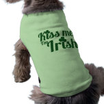 Kiss me I'm Irish pet clothing