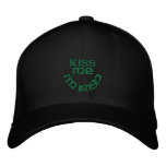 Kiss Me I'm Irish Embroidered Cap embroidered hats