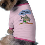 Kiss Me I'm Irish Funny Cartoon Shark Dog Shirt pet clothing