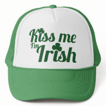 Kiss me I'm Irish Trucker Hats
