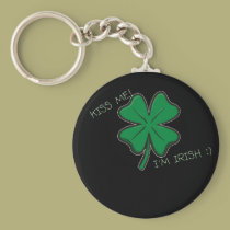 Kiss Me! I'm Irish keychain keychains