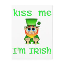 Kiss Me Im Irish ~ Lil Blarney Post Cards