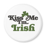 Kiss me Im Irish Magnet