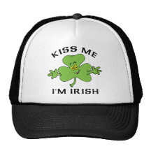 Kiss Me I'm Irish Mesh Hat