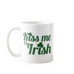 Kiss me I'm Irish mugs