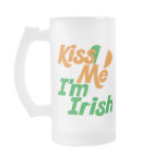 Kiss me Im Irish Mugs