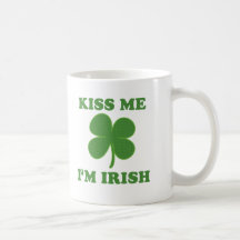 Kiss me i'm Irish Mug