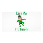 Kiss Me I'm Irish photo cards