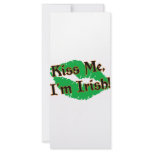 Kiss Me I'm Irish rack cards