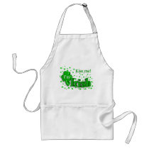 Kiss Me I'm Irish Saint Patrick's Day Apron