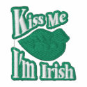 Kiss Me, I'm Irish Tees and Sweats embroidered shirts