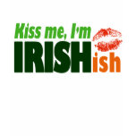 Kiss Me I'm Irishish t-shirts