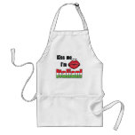 Kiss me I'm Italian aprons