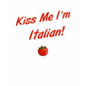 Kiss Me I'm Italian Kids T-Shirt