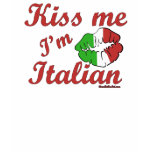 Kiss Me I'm Italian Tank Top t-shirts