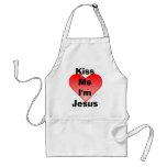 Kiss Me I'm Jesus - Apron