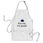 Kiss Me, I'm Jewish aprons