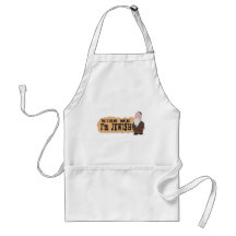 Kiss me! I'm Jewish! - Finest Jewish humour Apron