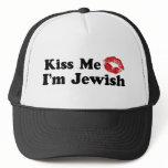Kiss Me I'm Jewish hats