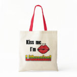 Kiss me I'm Lithuanian bags