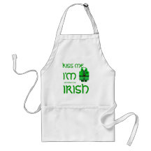 KISS ME..., I'M, pretending to be, IRISH Apron