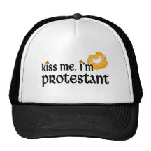 Kiss Me I'm Protestant Hats