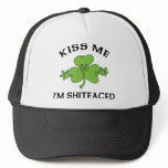 Kiss Me I'm Shitfaced Irish Mesh Hats