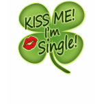 Kiss Me I'm Single t-shirts