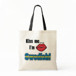 Kiss me I'm Swedish bags