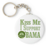 Kiss Me Irish Obama keychains