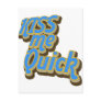 Kiss Me Quick Postcard