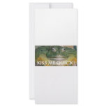KISS ME QUICK rack cards