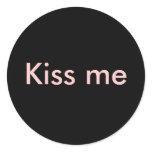 Kiss me Sticker