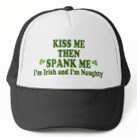 Kiss Me Then Spank Me Gift Hats
