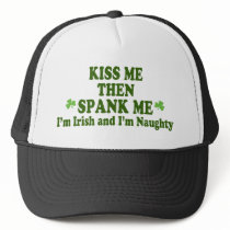 Kiss Me Then Spank Me Gift Hats
