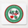 KIss Me Under The Mistletoe Mouse Pads